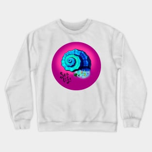 Fish Shell Art 6 Crewneck Sweatshirt